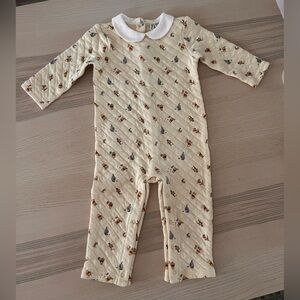 DISNEY Janie and Jack WINNIE THE POOH BABY
COLLARED ONE-PIECE 12-18months